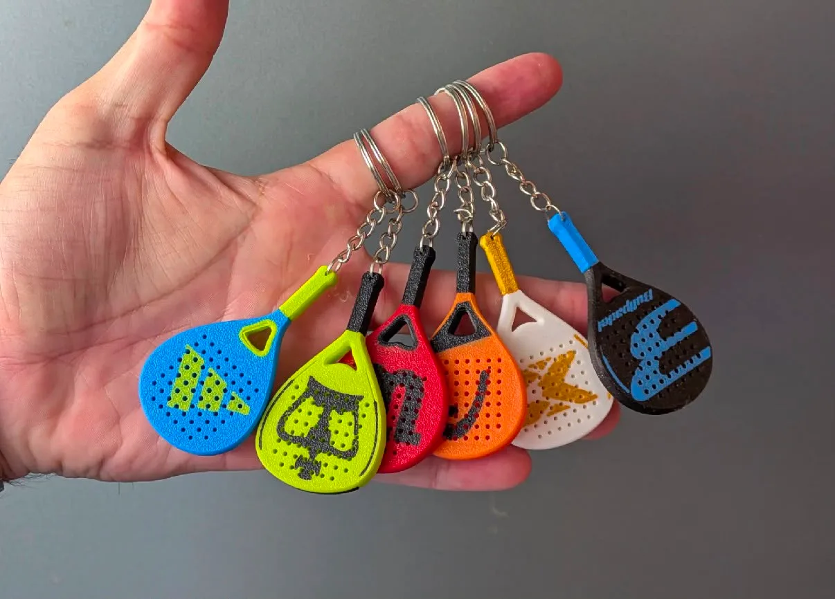 🔑 Llaveros personalizados en impresión 3D — imagen 1